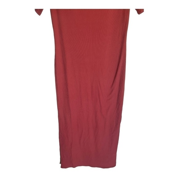 LOVE Ady NECK CUTOUT RIB KNIT DRESS - Picture 5 of 8